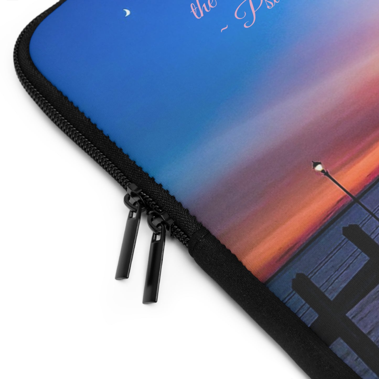 Psalm 19:1 Sunset Laptop Sleeve