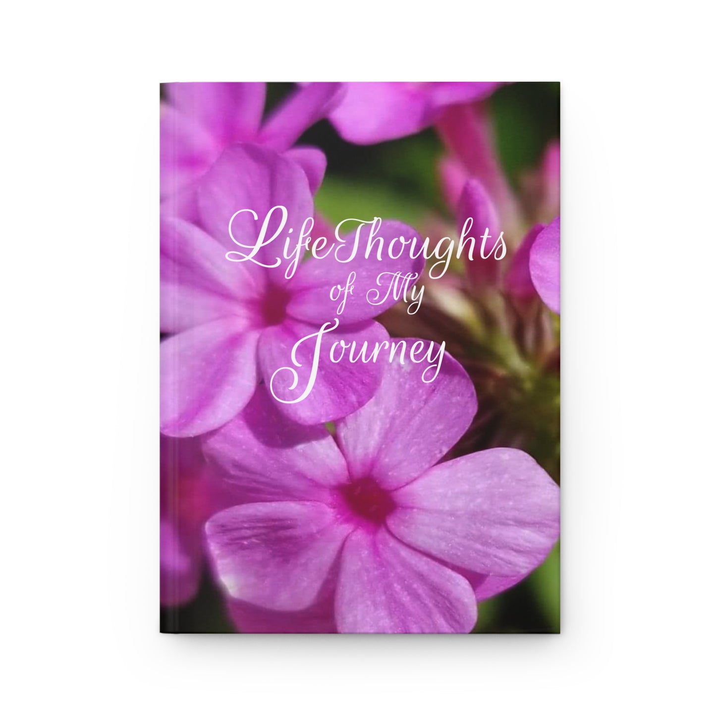 LifeThoughts of My Journey Pink Floral Journal