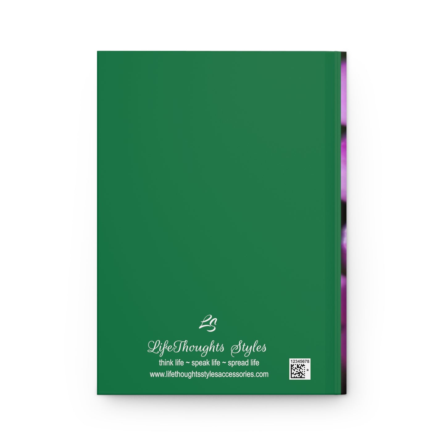 LifeThoughts of My Journey Pink Floral Journal