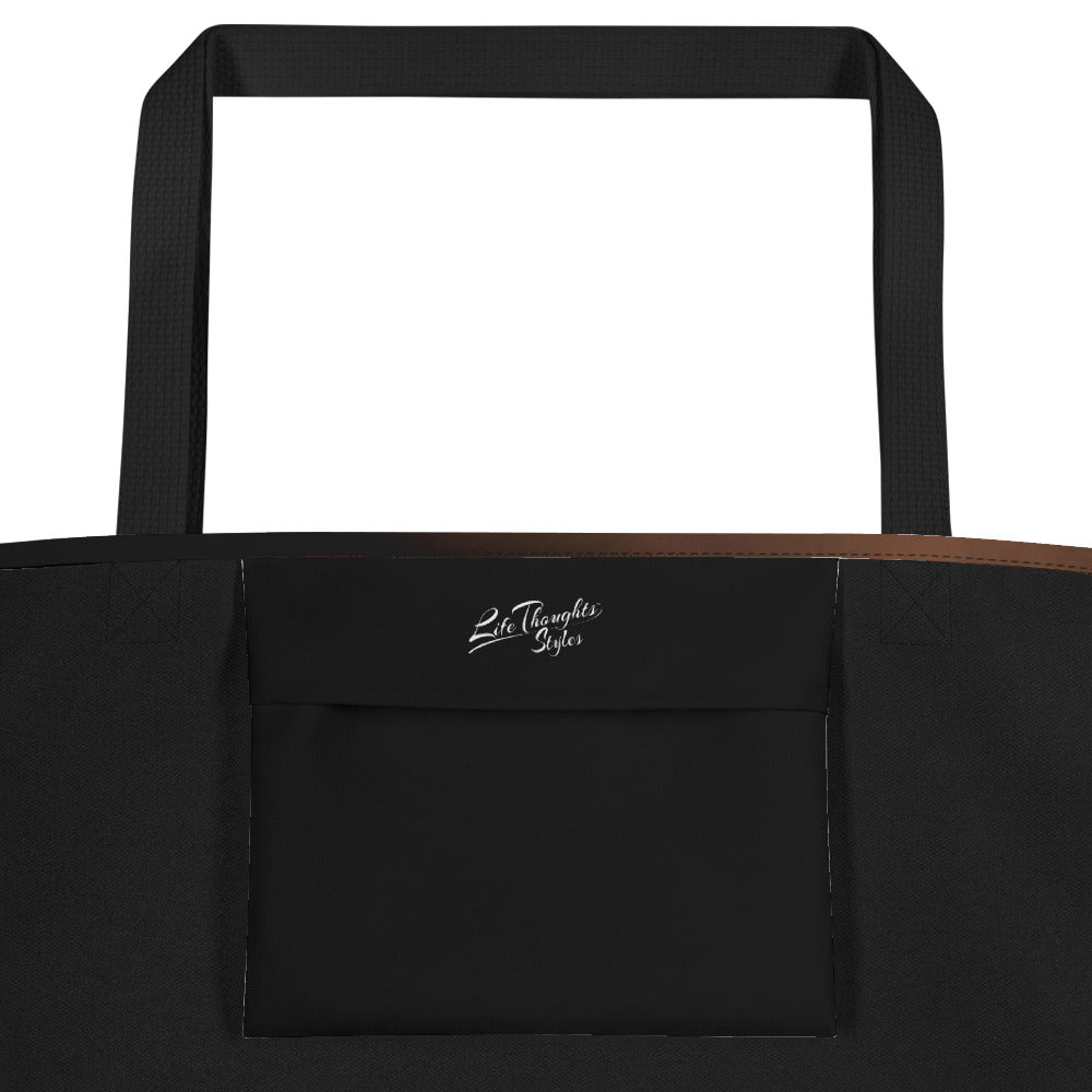 Covered & Beloved PEACH Large Tote