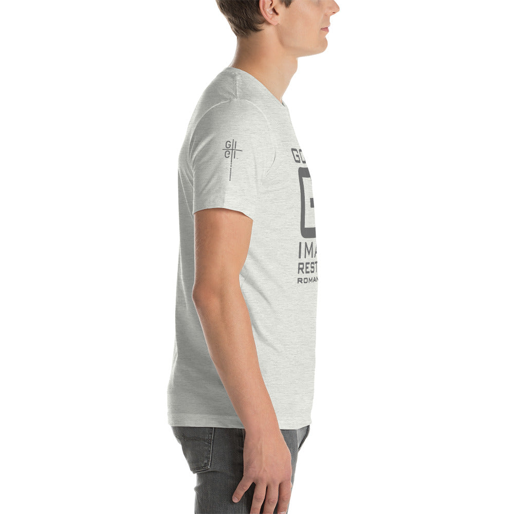 GI 8:29 (God's Image Restored) Tee - White/Gray/Ash