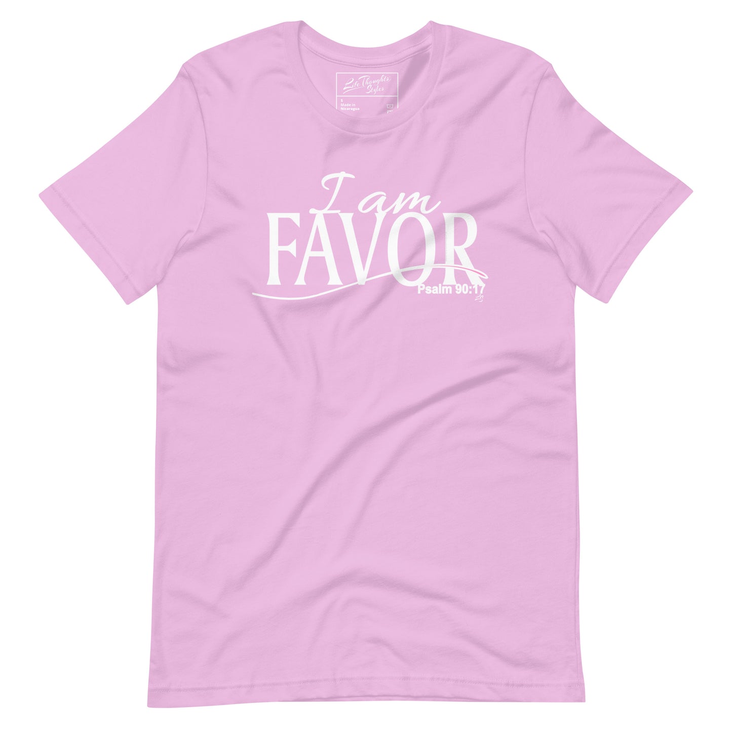I am FAVOR Lilac women's tee