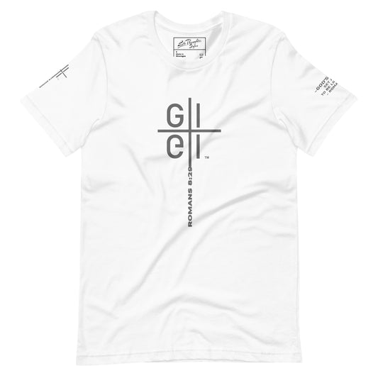 God's Image tee white with gray font
