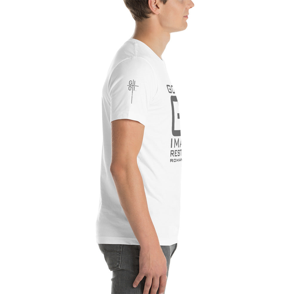 GI 8:29 (God's Image Restored) Tee - White/Gray/Ash