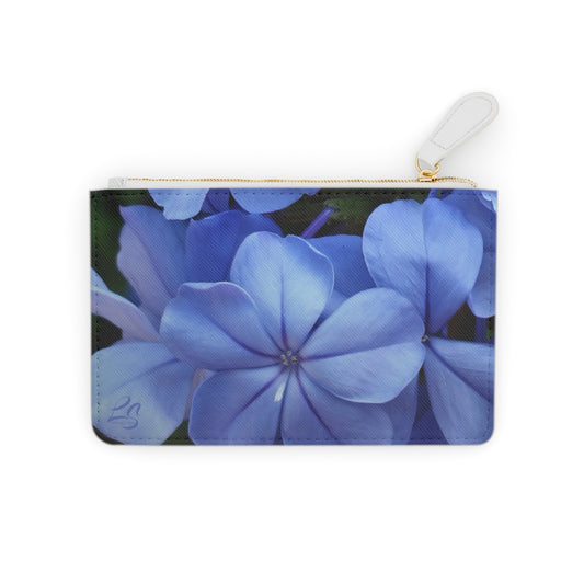 Blue Floral MINI Clutch Bag