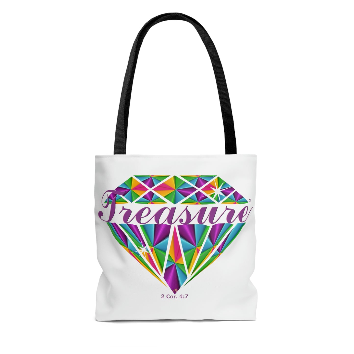 Treasure Ladies Tote Bag (Purple)