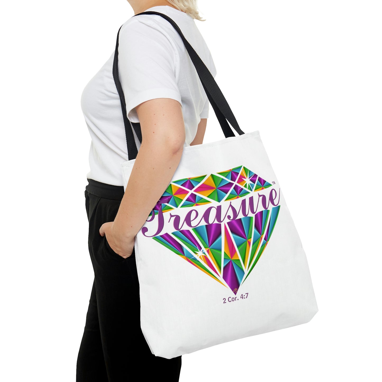 Treasure Ladies Tote Bag (Purple)
