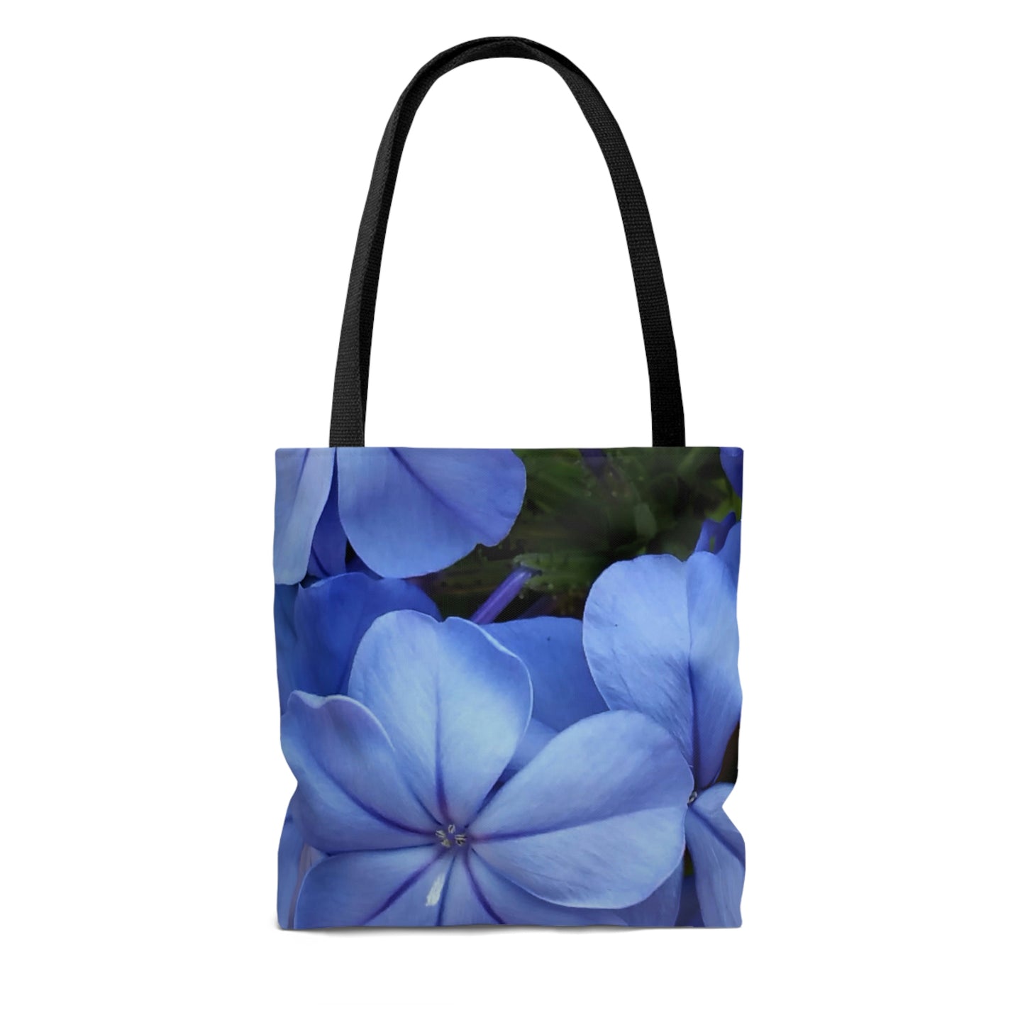 Blue Floral Tote Bag