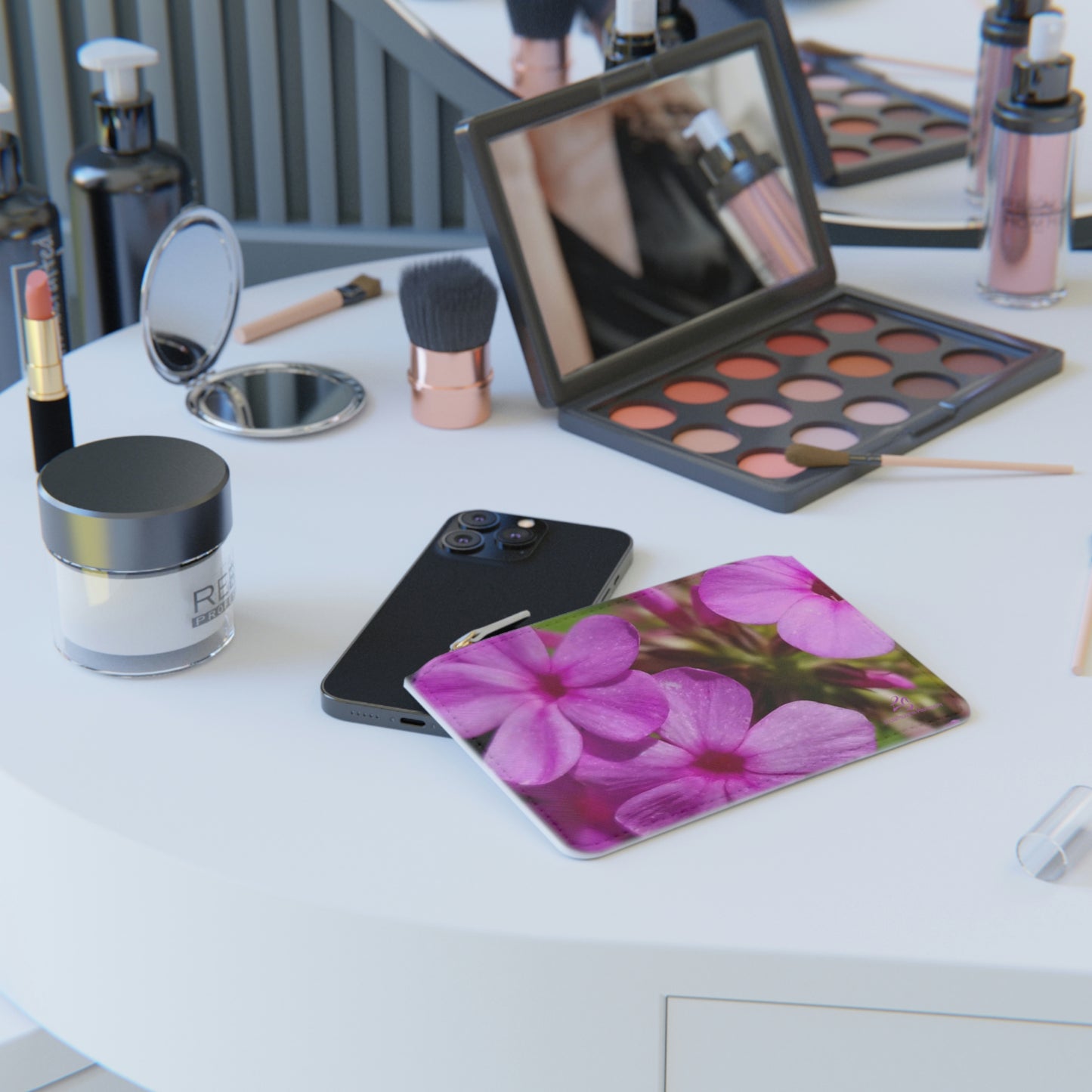 Pink Floral MINI Clutch Bag