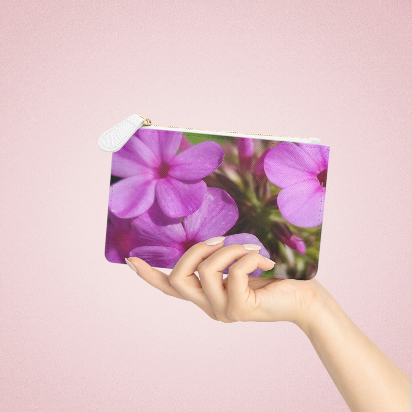 Pink Floral MINI Clutch Bag
