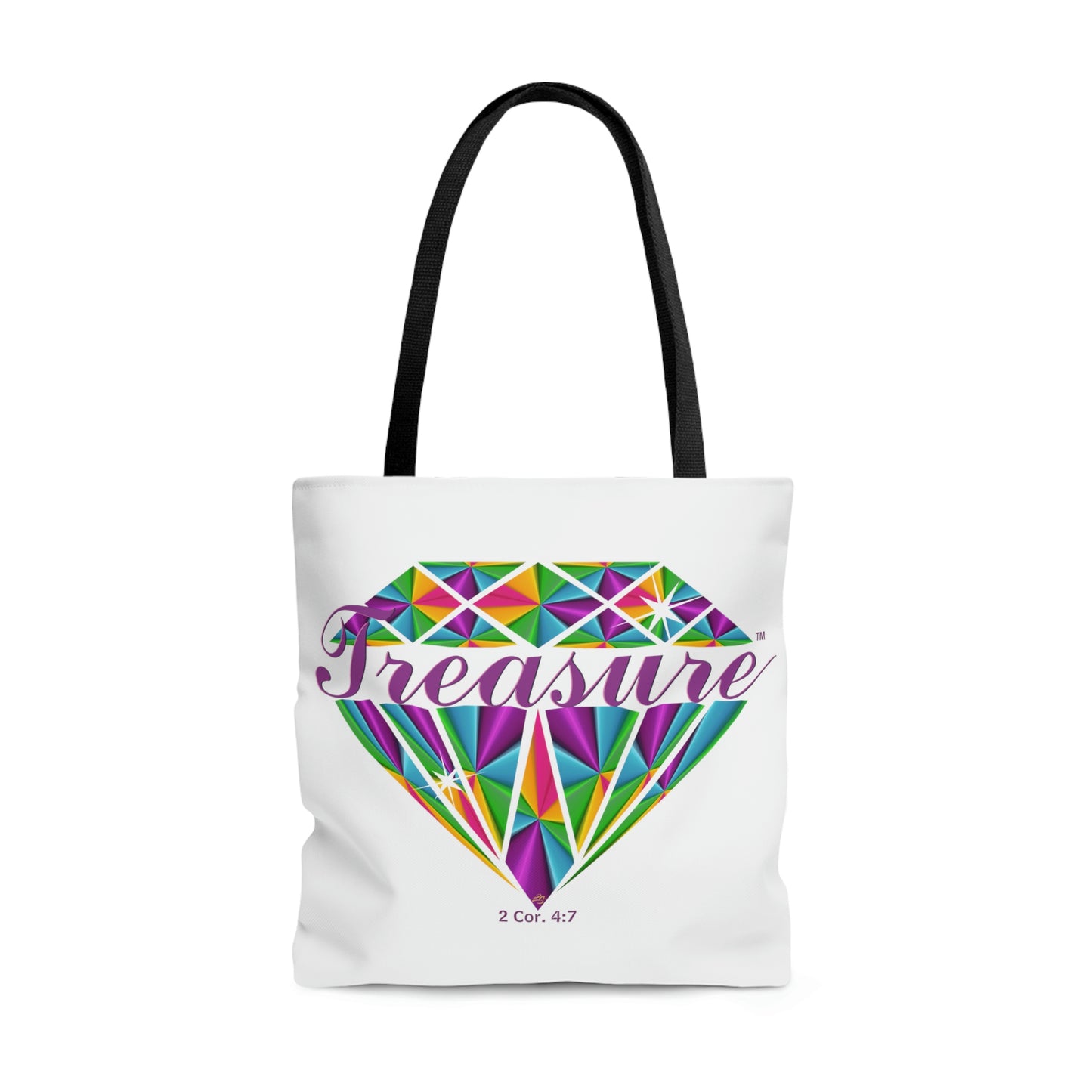 Treasure Ladies Tote Bag (Purple)