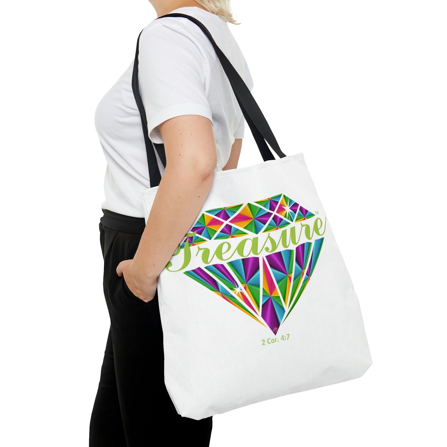 Treasure Ladies Tote Bag (Green)