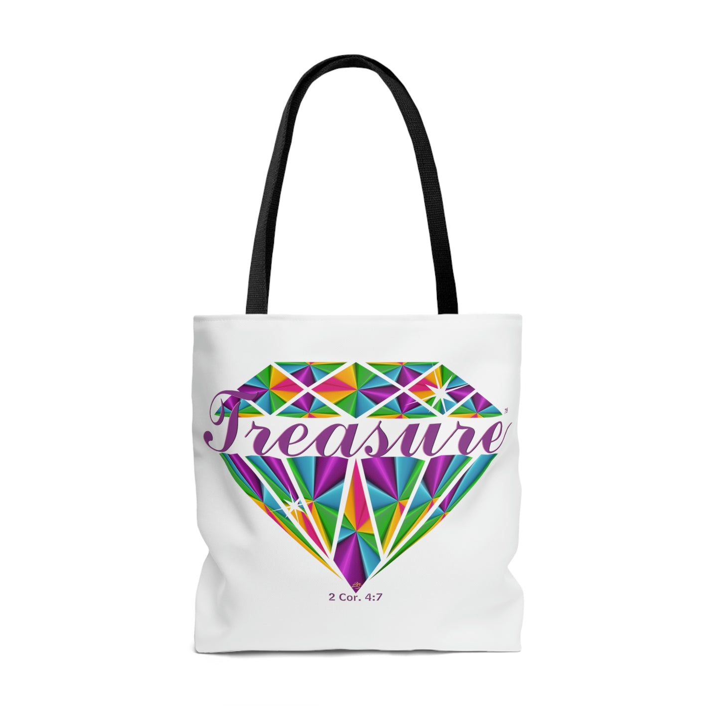 Treasure Ladies Tote Bag (Purple)