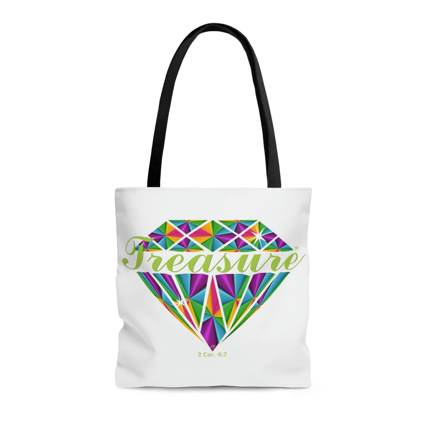 Treasure Ladies Tote Bag (Green)