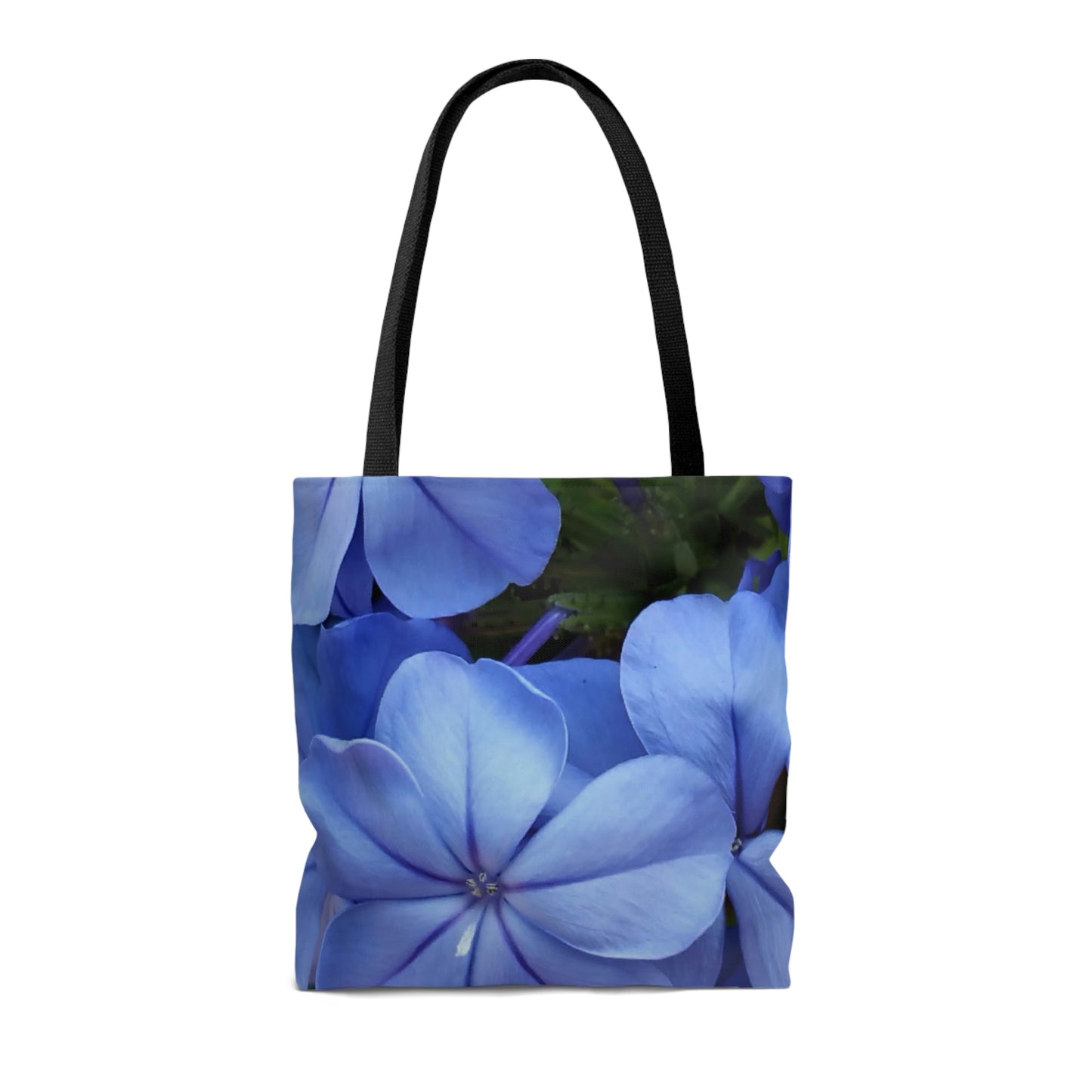 Blue Floral Tote Bag