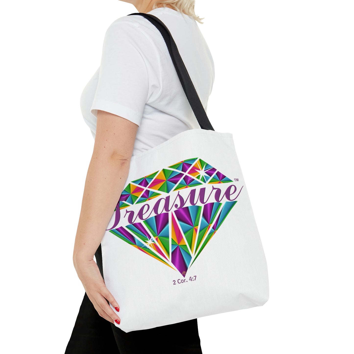 Treasure Ladies Tote Bag (Purple)