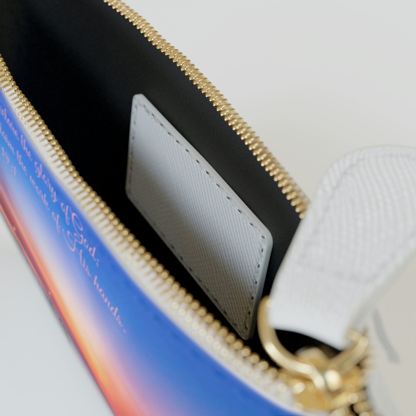Psalm 19:1 Sunset MINI Clutch Bag