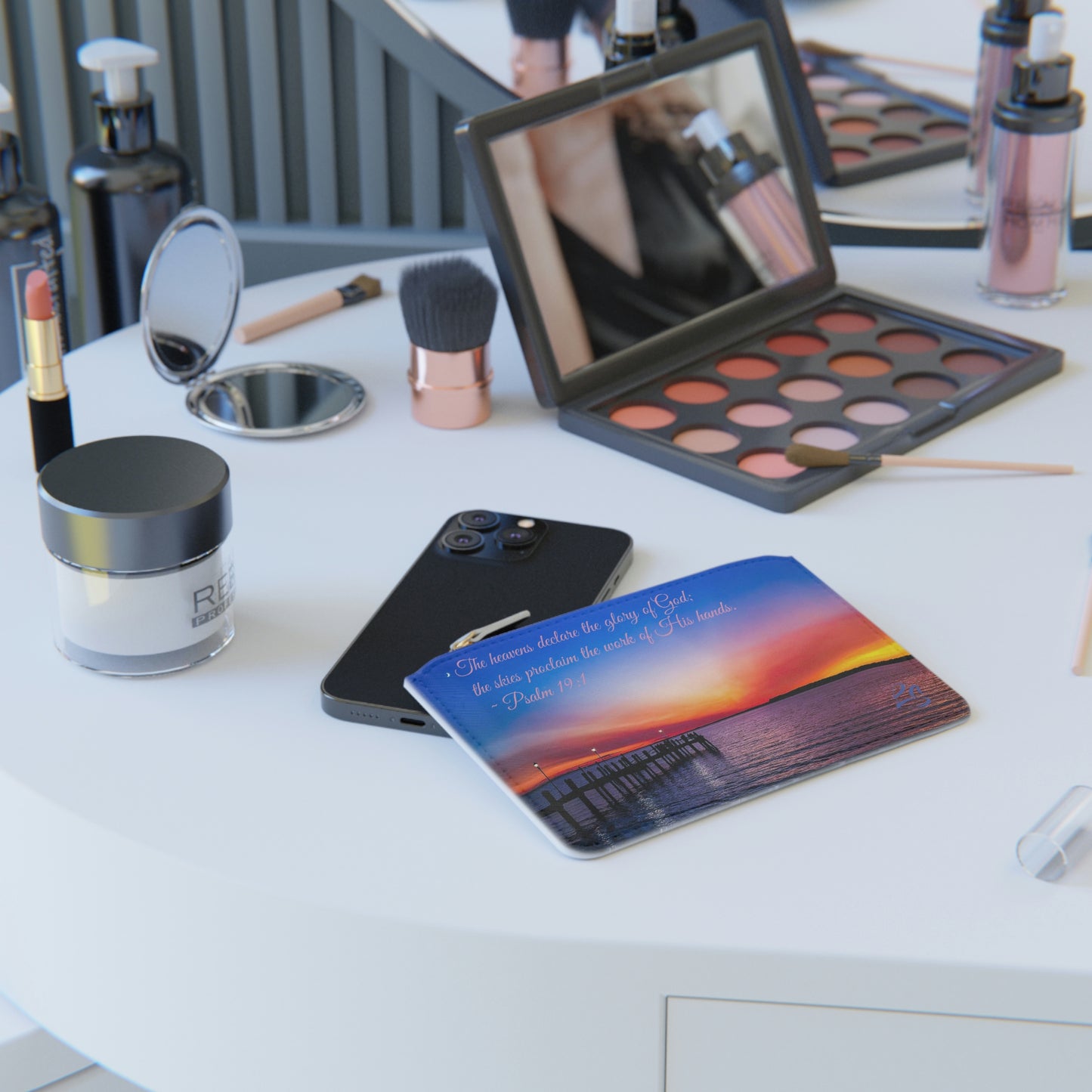 Psalm 19:1 Sunset MINI Clutch Bag