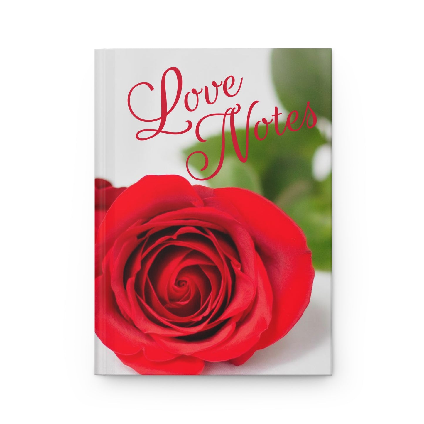 LoveNotes Red Rose Floral Journal