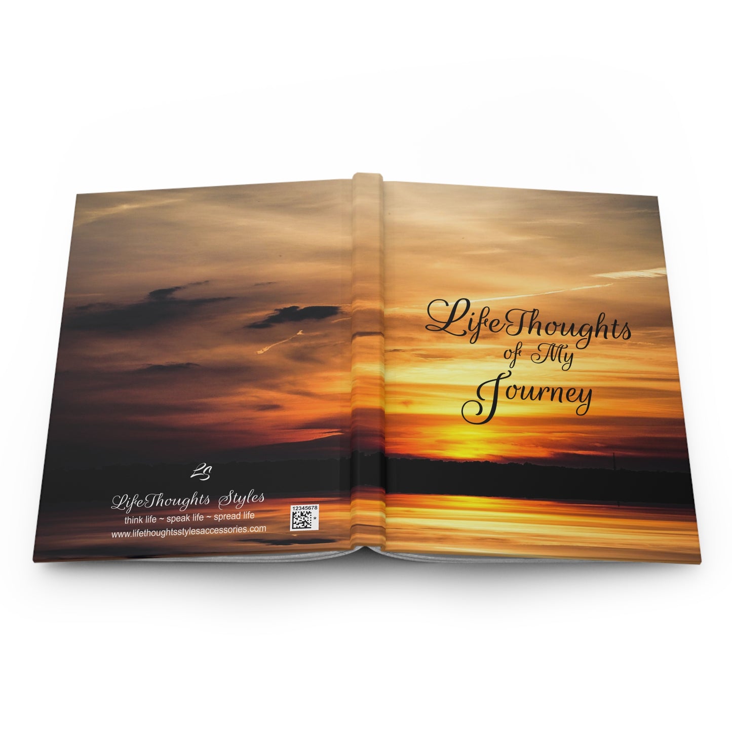 LifeThoughts of My Journey Sunset Glory Journal