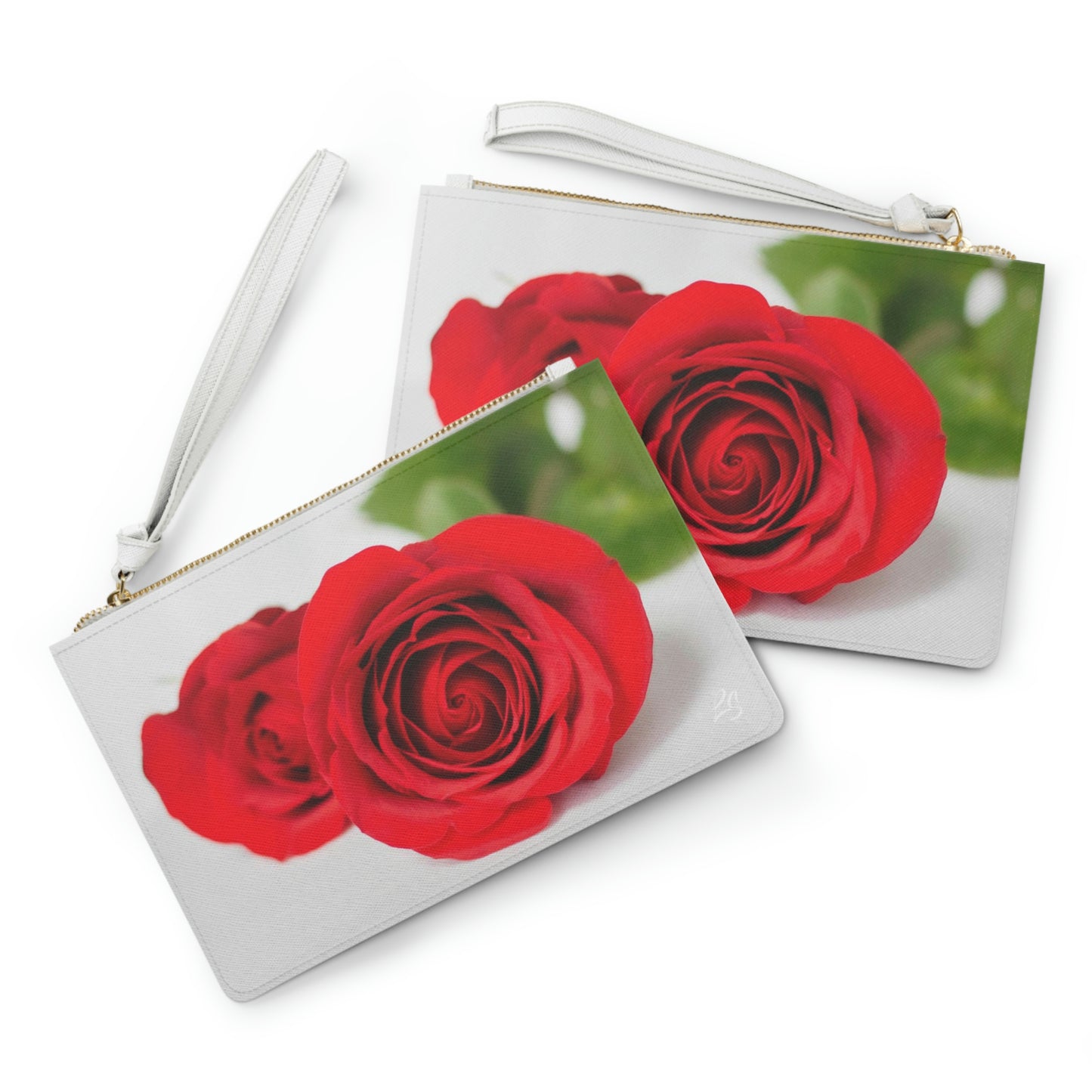 Red Rose Clutch Bag