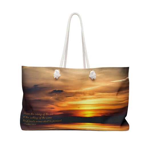 Sunset Glory Weekender Bag