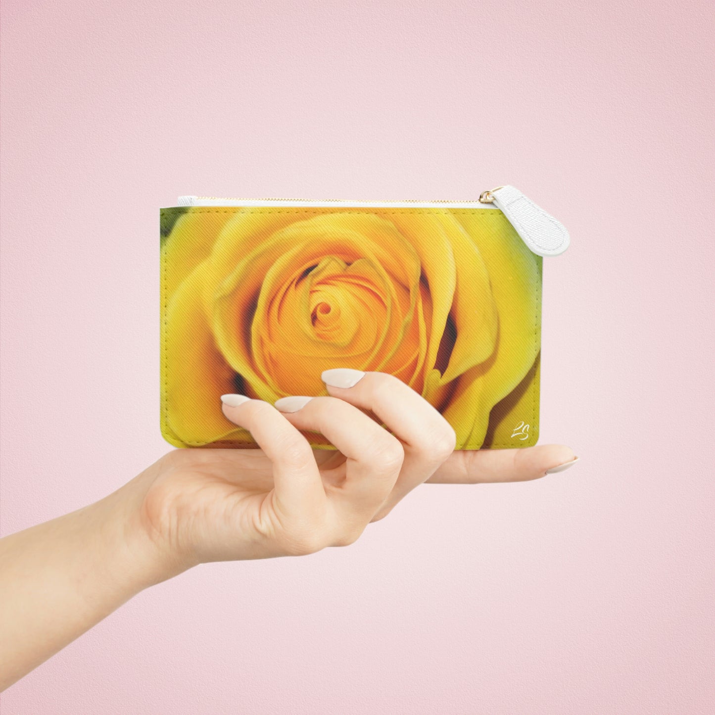 Yellow Rose MINI Clutch Bag