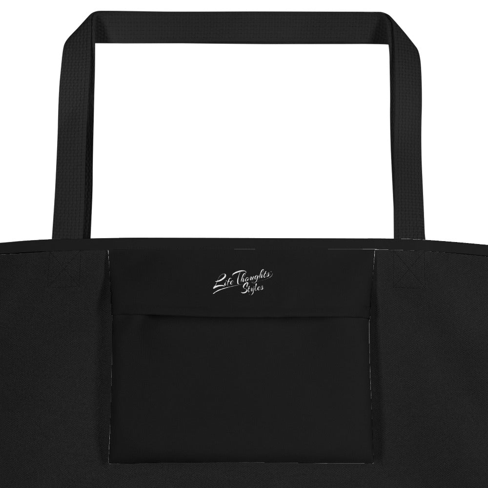 Transformed Tote Bag (LARGE PINK/WHITE)