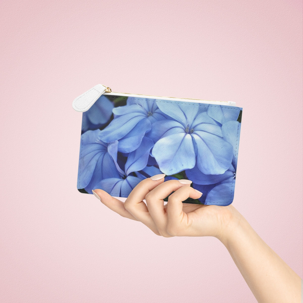 Blue Floral MINI Clutch Bag